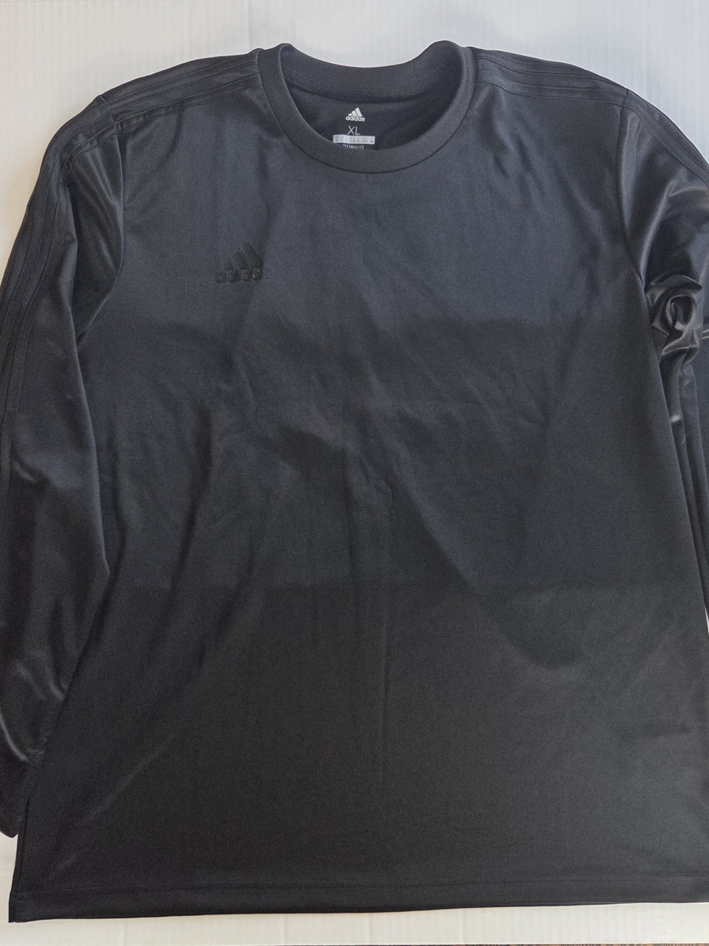 Adidas Men’s Long Sleeve Crew Tee - Black